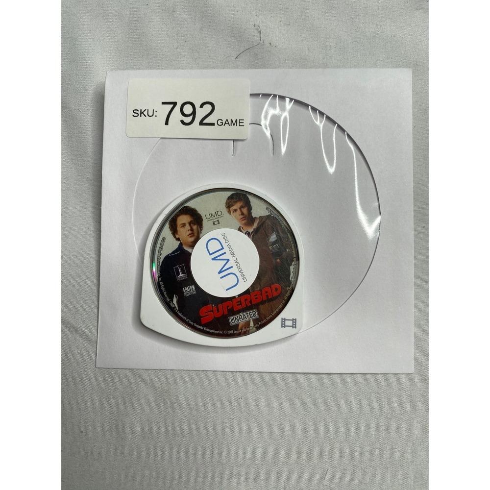 Superbad Unrated Sony PSP UMD